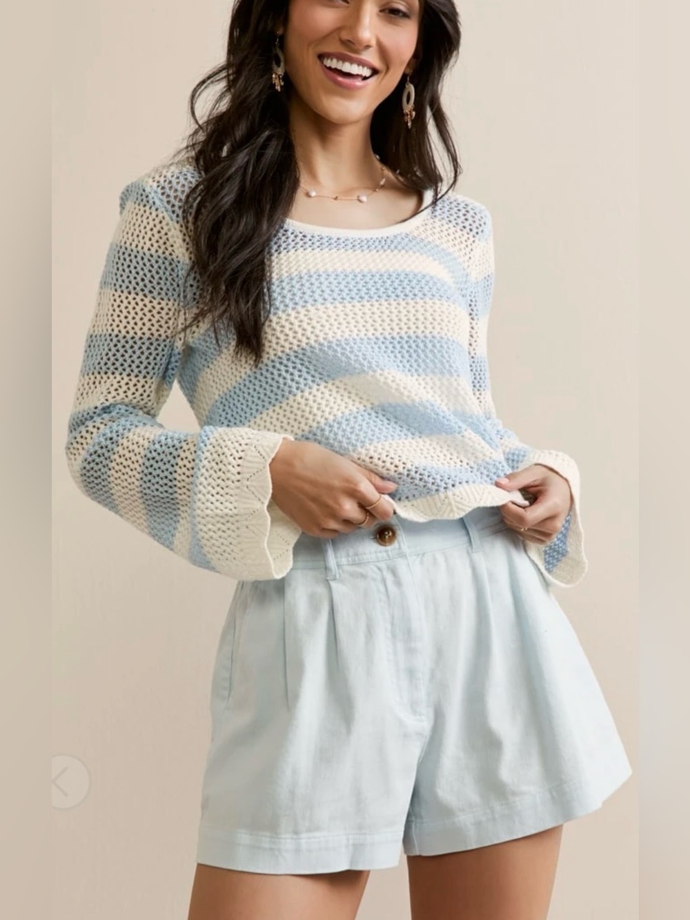 Francesca Ida Tailored Shorts WHITE